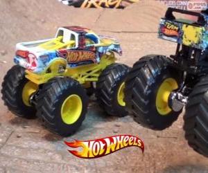 Rompicapo di Monster Jam di Hot Wheels