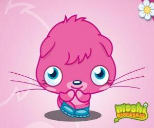 Rompicapo di Poppet. Moshi Monsters. Un gattino