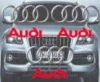 Logo di Audi, marchio automobilistico tedesco