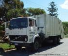 Camion della spazzatura è un veicolo per la raccolta dei rifiuti