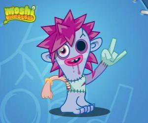 Rompicapo di Zommer. Moshi Monsters. Un piccolo Frankenstein