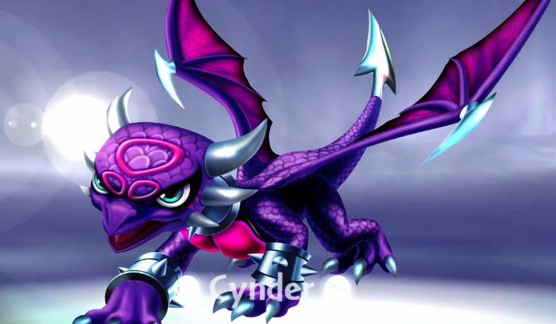 Cynder la Skylanders drago dei non morti. puzzle