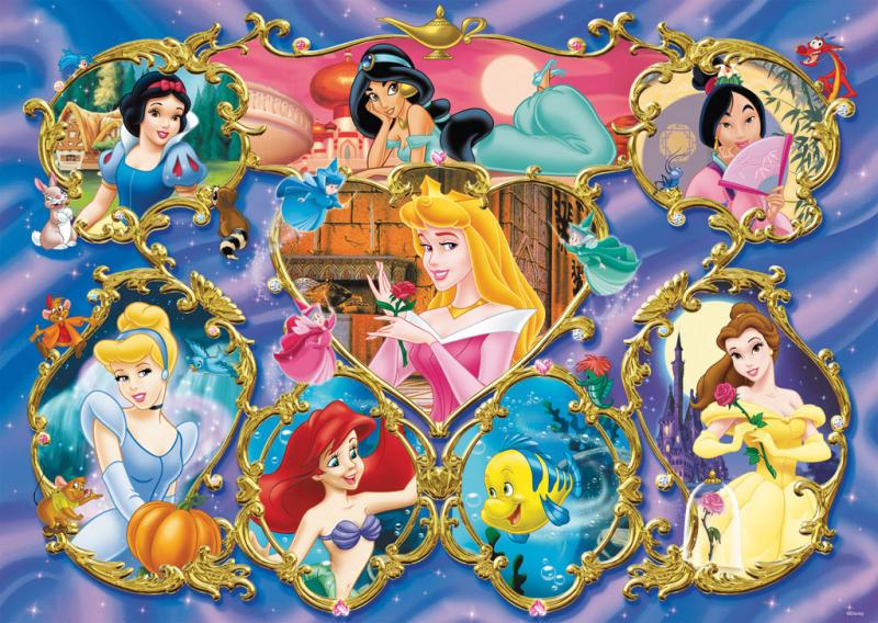 puzle delle principesse disney puzzle