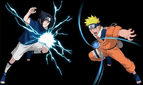 naruto e sasuke puzzle